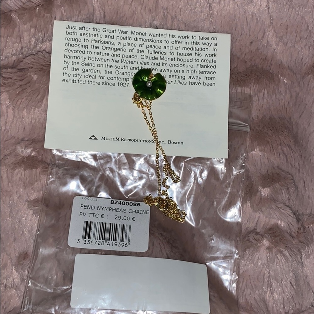 The Water Lillies jewelry